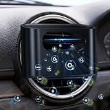 Yakry Mini Car Air Purifier Ionizer - Filterless Bipolar Plasma for Odors