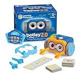 Learning Resources Botley The Coding Robot 2.0 - Robot Toy Gift Set, No-Screen Coding for Kids 5-7, STEM Robotics Kit for Beginners, Early Programming for Boys and Girls