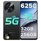 DOOGEE Note 59 Pro Unlocked Cell Phone 5G Android 15,32GB+256GB/TF 2TB Android Phone,6250mAh Battery,6.75"HD+120Hz Cellphone,16MP+8MP,5G Dual SIM Smartphone,Widevine L1/NFC/Face Unlock/Fingerprint/OTG