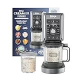 Ninja CREAMi Deluxe Ice Cream Maker | 11-in-1 Create Frozen Desserts, Sorbet, Milkshakes, Yogurt & More | Includes 2 Dishwasher Safe XL 24 Oz. Tubs with storage lids | Silver | NC501