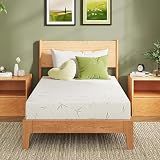 EGOHOME 8 Inch Full Size Mattress, Cooling Green Tea Gel Memory Foam for Pressure Relief, Medium Plush, Fiberglass Free, Bed in a Box, CertiPUR-US Certified, Green