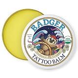 Badger Organic Tattoo Aftercare Balm, Soothing & Moisturizing, 2 oz Tin