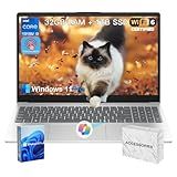 HP 2025 15.6" Touchscreen Laptop - w/Office Lifetime & Win 11 Pro&External DVD Drive, Intel i3 1315U(Up to 4.5GHz), Wi-Fi 6, Copilot AI, HD Touch Display, Long Battery Life, 32GB RAM, 1TB SSD