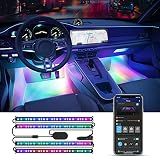 Govee Car LED Strip Lights, Smart RGBIC Interior Car Lights, APP Control