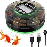 Petbank Automatic Fish Feeder for Aquarium Portion Control & Moisture-Proof
