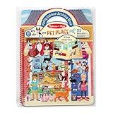 Melissa & Doug Pet Shop Puffy Sticker Set with 115 Reusable Stickers - FSC Certified
