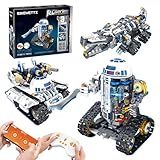 3 in 1 STEM Robotics Building Kit, 776 PCS APP/Remote Control Robot Space Wars Toy Building Block Sets, Compatible with Lego Robotics Control & Programming Robot Birthday Gifts for Boys Age 8-14+