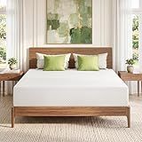 EGOHOME Twin XL Memory Foam Mattress, 10 Inch Bed Mattress in a Box with Cooling Green Tea Gel, Relieve Pressure with Medium Firm Support, CertiPUR-US Certified, 80''L x 38''W, White