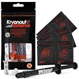 Thermal Grizzly Kryonaut Extreme - 2 Gram - Extremely High Performance Thermal Paste with 12 Cleaning Wipes 6 Wet & 6 Dry- for Maximum Thermal Conductivity While Overclocking CPU/GPU/PS4/PS5/Xbox