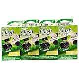 Fujifilm QuickSnap Flash 400 One Time Use 35mm Camera with Flash, 27 Exposures, 4-Pack