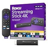 Roku Streaming Stick 4K with Voice Remote - HDR10+ & Dolby Vision
