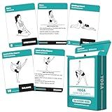 Palace Learning Yoga Pose Exercise Cards - Yoga Positions and Workout Fitness Cards with Over 50 Poses - 2.5" x 3.5"