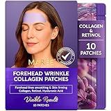 MAREE Forehead Wrinkle Patches – Collagen Wrinkle Patches with Retinol & Hyaluronic Acid for Face Lift – Fine Lines Deep Forehead Wrinkles Treatment Remover – Face Tape for Wrinkles Between Eyebrows