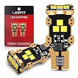 LASFIT 921 LED Bulb Reverse Light, 912 T15 6000K White Canbus Error Free W16W 906 904 Backup Light Replacement Cargo Lights for Car Trunk, Super Bright, Pack of 2