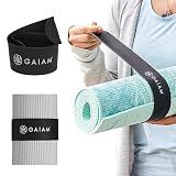 Gaiam Yoga Mat Strap Slap Band, Snap Closure, Fits Most Mats
