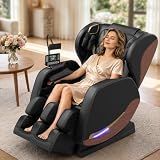 yewglen Massage Chair Full Body, 14 Fixed Rollers, Zero Gravity Recliner