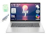 HP 17.3" Touchscreen Laptop Computer, Intel Core Ultra 7 Processor, 16GB RAM 1TB Storage (512GB SSD+512GB External Docking Set), Win11 Pro, FP Reader, Backlit KB, PLUSERA Earphones, Moonlight Blue