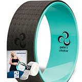 Yoga Wheel for Back Pain Relief - Beginners Guide & Strap Included