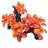 M2cbridge Artificial Fish Tank Plants Aquarium Plant Aquatic Water Grass Foreground Decor(2PCS Large Colorful)