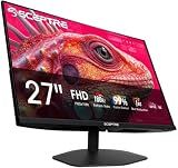 New! Sceptre 27-inch Prime Gaming Monitor DisplayPort x2 180Hz HDMI x2 180Hz Build-in Speakers, Machine Black 2027 (E275B-FW180T Series)