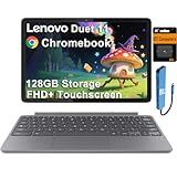 Lenovo Chromebook Duet 3 Gen 9 11" FHD+ 2-in-1 Touchscreen Tablet Laptop (8-Core MediaTek Kompanio 838, 4GB, 128GB Storage (64GB+64GB SD), Detachable Keyboard) 8MP Webcam, IST HUB, Wi-Fi 6, Chrome OS