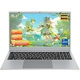 VIGSENUP 15.6" Full HD Laptop with 16GB RAM 256GB SSD,Laptop Computer, Dual-core 6500Y Processor Up to 3.4GHz,WiFi5,USB-C, Poratable Business and Student Laptops,Sliver