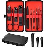 Manicure Set Gifts for Men Professional Stainless Steel Nail Clipper Kit Care Tools for Dad Him Husband Brother Boyfriend Teen Boys for Birthday Christmas Stocking Stuffers for Men Women Anniversary