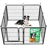 FXW Rollick Unleashed Dog Playpen for Indoor, Yard, RV Camping, 32 inch 8 Panels for Small and Medium Dogs│Patented