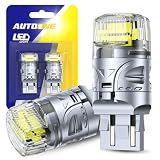 AUTOONE White 7443 7440 LED Bulbs Reverse Lights, 700% Super Bright & 6500K White 7441 7444 7440NA W21W LED Bulbs for Backup Reverse Tail Brake DRL Signal Parking Lights, 2PCS