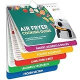 Air Fryer Cheat Sheet Magnets Booklet - Cooking Times Guide & Cookbook