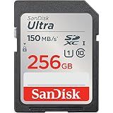 SANDISK 256GB Ultra SDXC UHS-I Memory Card - Up to 150MB/s, C10, U1, Full HD, SD Card - SDSDUNC-256G-GN6IN