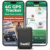 Tracki Pro GPS Tracker for Vehicles – Magnetic Waterproof 4G LTE Car Tracker, Long-Life Battery Up to 7 Months, Unlimited Distance, Smart Alerts, Hidden Tracking Device (Subscription Required)