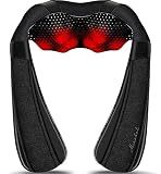 Shiatsu Neck Back & Shoulder Massager with Heat for Pain Relief Deep Tissue