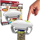 Robotwist Automatic Jar Opener, Deluxe Model with Improved Torque, Robo Twist Kitchen Gadgets for Home, Electric Handsfree Easy Jar Opener – Works on All Jar Sizes, As Seen on TV