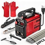 Hpoouo 200Amp 20PCS Rods Stick Welder, Super MINI Portable Welding Machine