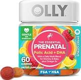 OLLY Prenatal Multivitamin Gummy, Daily Blend for Mommy & Baby - 60 Count