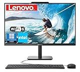 Lenovo 24" FHD All-in-One Desktop Computer, Intel 4-Core Processor (Beats i3-1110G4), 16GB RAM, 512GB PCIe SSD, HDMI, WiFi 6, RJ45, Bluetooth, Business AIO, Vent-Hear, Keyboard & Mouse, Windows 11 Pro