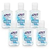 Purell Advanced Hand Sanitizer Refreshing Gel, Clean Scent, 2 fl oz Travel Size Flip Cap Bottle (Pack of 6) – 3155-04-EC