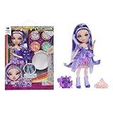Rainbow High Rainbow Shimmers with Slime – Violet, Purple 11” Fashion Doll, Create a Rainbow Doll, Slime Kit, Pet Squirrel, Kids Gift 4+