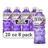 POWERADE Electrolyte Enhanced Zero Sugar Grape Sports Drink, 20 Ounce (Pack of 8)