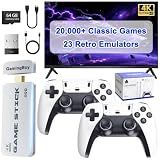 GamingBoy Retro Gaming Console Built-in 23 Emulators & 20000+ Games (64GB)
