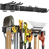 LRYXEG Garage Tool Organizer Wall Mount, 48in Tool Rack, 420LBS Capacity