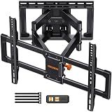 Perlegear UL Listed Full Motion TV Wall Mount for 42-90" TVs up to 132lbs