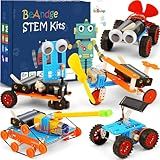 STEM Kits for Kids Crafts 6-8 8-12, Boys Gifts Toys for 6 7 8 Year Old Boy Birthday Gift Ideas, STEM Toys Crafts 6+ 7+ yr, Robotics Science Kits Activities Robot Building Age 8-10 9 10 11 12 13 14