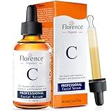 Vitamin C Serum For Face – Anti-Aging Facial Serum with Vitamin C, Hyaluronic Acid, Niacinamide, B5 & Vit E. Brightening Facial Essence for Dark Spots, Fine Lines, Wrinkles & Glowing Skin, 2 Fl Oz