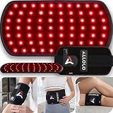 ALLOLO Red Light for Body, 3 in 1 LEDs Red Light Belt with Timer Remote Control, 660nm 850nm Infrared Light Pad for Body Waist Shoulder Knee, 12.6" x 6.3" Large Area