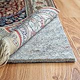 RUGPADUSA - Dual Surface - 8'x10' - 1/4" Thick - Felt + Rubber - Non-Slip Backing Rug Pad - Safe for All Floors