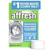 Affresh Washing Machine Cleaner, Helps Power Away Odor Causing Bacteria & Grime Deep Inside Pump, Valve & Hoses, 6 Time Release Tablets, 6 Month Supply