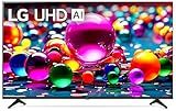 LG 55-Inch Class UHD AI 4K UA77 Series Smart TV w/AI Sound Pro, HDR10, 4K Super Upscaling, Filmmaker Mode, Wow Orchestra, Compatible with Alexa (55UA7700PUB, 2025)