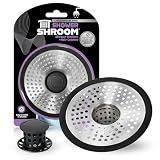 ShowerShroom SHSULT755 Ultra Revolutionary Shower Hair Catcher Drain Protector, No Size, Stainless